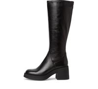 Botte pour femme - TAMARIS - Noir - Zip et matière stretch 41