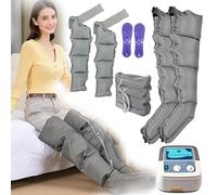 Botte Pressothérapie Lymphatique, Pressotherapie Jambes Et Ventre Et Bras, Appareil De Massage Compression 4/6 Cavités D'air, Masseurs Électriques Appareil Circulation Sanguine Jambes