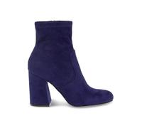Botte - STEVE MADDEN - EXPERT NAVY - Micro chamois - Talon 8 cm - Zip latéral 38 1/2