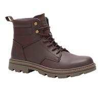 Botte Tendance Homme - CATERPILLAR - Practitioner Mid - Cuir - Lacets - Semelle en caoutchouc 44