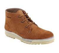 Botte Trekking | en Cuir | Modèle Morella | Avec des Lacets | Pointure 42 | Couleur Camel | Semelle Antidérapante