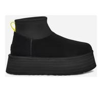 Botte UGG Classic Mini Dipper pour femme | UGG UE in Black, Taille 41, Daim/Néoprène/Matières Recyclées/Polyester