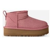 Botte UGG Classic Ultra Mini à plateforme pour enfant | UGG UE in Pink, Taille 36, Daim