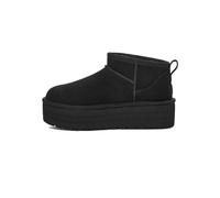 Botte UGG Classic Ultra Mini Platform - Femme - Daim-Nubuck - Noir - Tirette arrière 38