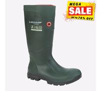 Botte Wellington Durable Absorbant De Chocs Pour Homme Dunlop Purofort Vert