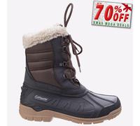 Botte Wellington Imperméable Pour Femme Cotswold Coset Marron