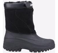 Botte Wellington Noire Cotswold Venture Junior D'Hiver Extérieure IMPERMÉABLE