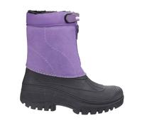 Botte Wellington Purple Cotswold Venture Junior D'Hiver Extérieure IMPERMÉABLE