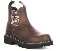 Botte Western Femme Ariat Fatbaby Twin Everlon Distress En Brun Tan UK 3 - 9