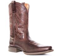 ARIAT Sport Herdsman Western Bottes Chocolat Marron Hommes Taille 6 - 12