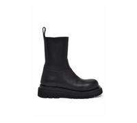 Bottega Veneta - Botte de Mollet Militaire - Homme - Chaussures - Noir - Taille: 42 1/2 EU