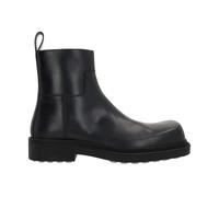 Bottega Veneta - Bottines en cuir élégantes avec semelle en caoutchouc - Homme - Chaussures - Noir - Taille: 42 EU