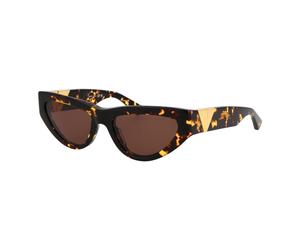 Bottega Veneta - Bv1176S Lunettes de soleil - Femme - Accessoires - Brun - Taille: 55 MM