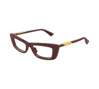 Bottega Veneta - Cat-eye Optical Frame - Femme - Accessoires - Rouge - Taille: 55 MM