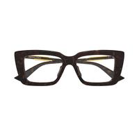 Bottega Veneta - Cat-eye Rectangular Optical Frame - unisex - Accessoires - Brun - Taille: 53 MM