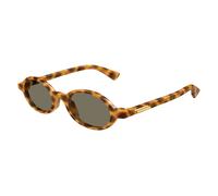 Bottega Veneta - Classic Oval Lunettes de soleil - unisex - Accessoires - Brun - Taille: 47 MM