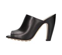 Bottega Veneta - Curved Heel Mule - Femme - Chaussures - Noir - Taille: 36 EU