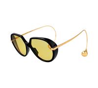 Bottega Veneta - Drop Lunettes de soleil - unisex - Accessoires - Noir - Taille: 60 MM