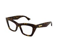 Bottega Veneta, Femme, Accessoires, Brun, Taille: 50 MM Montures de lunettes