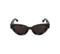 Bottega Veneta, Femme, Accessoires, Brun, Taille: 53 MM Lunettes de Soleil Élégantes Havana Marron