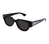 Bottega Veneta Femme Bottega Veneta BV1278SA 001 Lunettes de soleil Acétate Noir Gris Cat Eye
