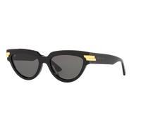 Bottega Veneta Femme Sunglass BV1035S - Couleur du Monture: Noir brillant, Couleur de Lentille: Gris