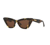 Bottega Veneta Femme BV1101S 002 Lunettes de soleil Acétate Havane Marron Cat Eye