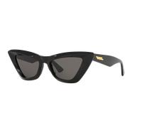 Bottega Veneta Femme Sunglass BV1101S - Couleur du Monture: Noir, Couleur de Lentille: Gris