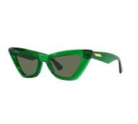 Bottega Veneta - Lunettes de soleil - Femme - Accessoires - Vert - Taille: 53 MM