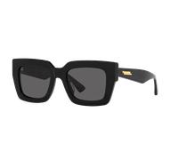 Bottega Veneta Femme Sunglass BV1212S - Couleur du Monture: Noir, Couleur de Lentille: Gris