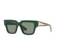 Bottega Veneta Femme Sunglass BV1276S - Couleur du Monture: Vert, Couleur de Lentille: Vert