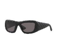 Bottega Veneta Femme Sunglass BV1303S - Couleur du Monture: Gris, Couleur de Lentille: Gris