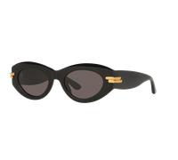 Bottega Veneta Femme Sunglass BV1322S - Couleur du Monture: Noir, Couleur de Lentille: Gris