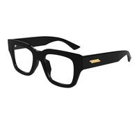 Bottega Veneta Homme Bottega Veneta BV1361O 005 Montures optiques Acétate Noir Transparent Carré