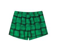 Bottega Veneta, Homme, Maillots de bain, Vert, Taille: M Short de Bain à Carreaux Cassette