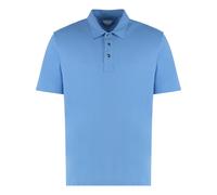 Bottega Veneta, Homme, Tops, Bleu, Taille: M Polo en piqué de coton