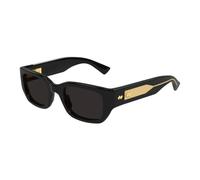 Bottega Veneta - Intrecciato Square Lunettes de soleil - unisex - Accessoires - Noir - Taille: 51 MM