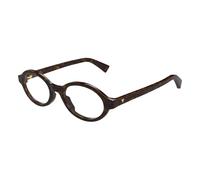 Bottega Veneta - Lunettes Bv1367O Couleur 002 - Femme - Accessoires - Brun - Taille: 50 MM