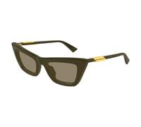 Bottega Veneta - Lunettes de soleil Cat Eye - unisex - Accessoires - Vert - Taille: 53 MM