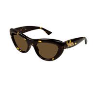 Bottega Veneta - Lunettes de soleil - Femme - Accessoires - Brun - Taille: 53 MM