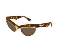 Bottega Veneta - Lunettes de soleil - Femme - Accessoires - Brun - Taille: 59 MM