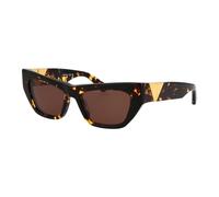 Bottega Veneta - Lunettes de soleil œil de chat Bv1177S - unisex - Accessoires - Brun - Taille: 52 MM