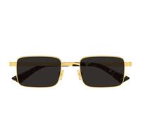 Bottega Veneta - Lunettes de soleil rectangulaires classiques - unisex - Accessoires - Jaune - Taille: 53 MM