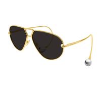 Bottega Veneta - Lunettes de soleil - unisex - Accessoires - Noir - Taille: 64 MM