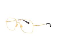 Bottega Veneta - Lunettes Optiques Élégantes Bv1332O - Femme - Accessoires - Jaune - Taille: 55 MM