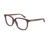 Bottega Veneta - Monture Optique Carrée - unisex - Accessoires - Brun - Taille: 56 MM