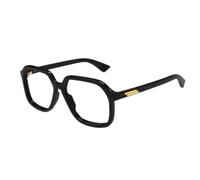 Bottega Veneta - Optical Frame - unisex - Accessoires - Noir - Taille: 55 MM