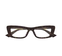 Bottega Veneta - Oversized Cat-eye Optical Frame - Femme - Accessoires - Brun - Taille: 52 MM