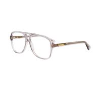 Bottega Veneta - Pilot Optical Frame - unisex - Accessoires - Gris - Taille: 56 MM