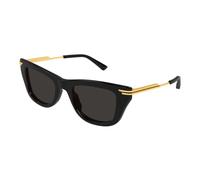 Bottega Veneta - Rectangular Lunettes de soleil - unisex - Accessoires - Jaune - Taille: 50 MM